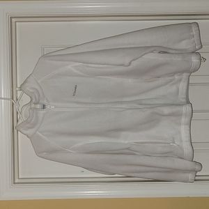 Columbia White Fleece Jacket - women's 1x and 2x